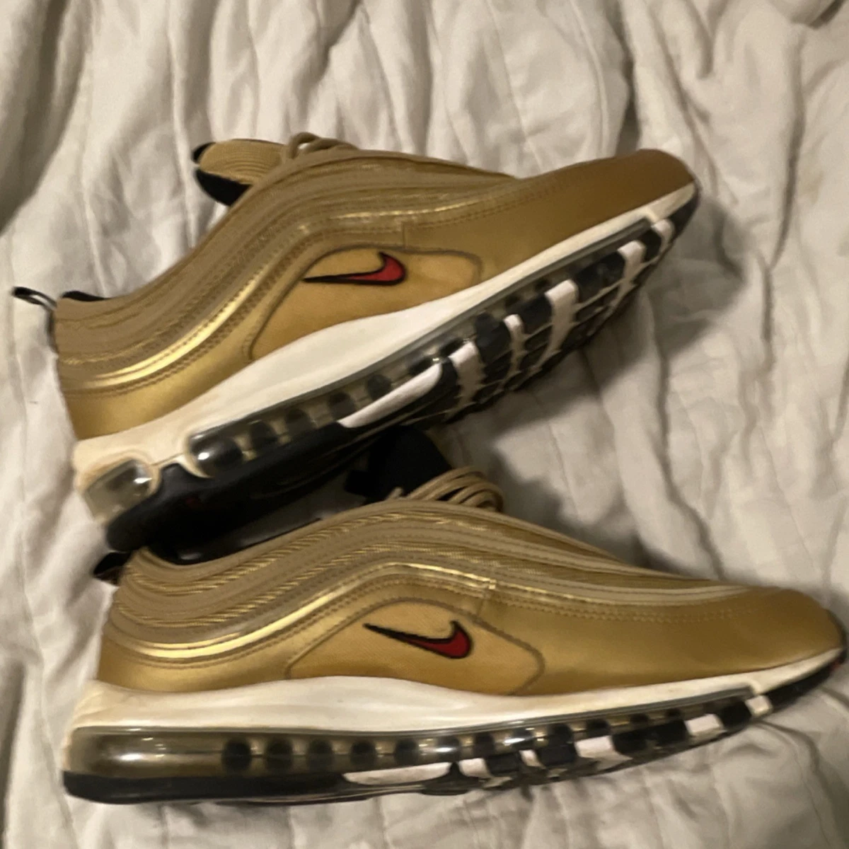 Nike Air Max 97 Gold for Sale | Authenticity Guaranteed | eBay Nike Air Max 97 Gold for Sale | Authenticity Guaranteed | eBay