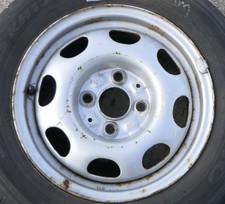 1x Polo 6N2 Lupo 6N Arosa Felge 5 1/2 J x 13 H2 ET 43 Stahlfelge 13 Zoll  silber