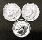 1961 P & D 10c SILVER Roosevelt Dime Year Set incl  Proof & BU