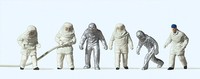 Preiser 14205 H0 Figuren FeuerwehrmäNner 1:87 In OVP