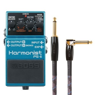 New Boss PS-6 Harmonist Guitar Effects Pedal! Free Boss Cable