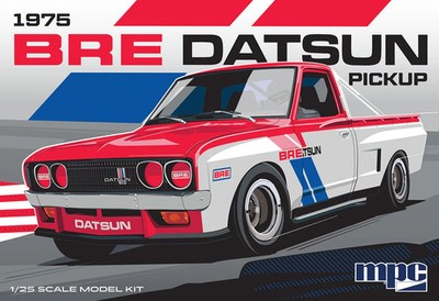 MPC 1029  1975 BRE Datsun Pickup Racing / Stock Truck plastic model kit 1/25