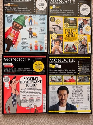 Monocle Magazine Bundle   9 Issues (2016)   Soft Power, Urbanism, Retail