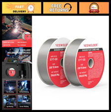 Gasless MIG Welding Wire .030/.035" E71TGS, 2-Pound Spool, 2-Pack, Mild Steel