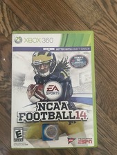 NCAA Football 14 (Microsoft Xbox 360, 2013) No Manual Very Good