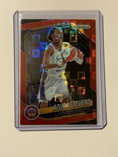Azura Stevens 2025 Panini Prizm WNBA #64 RED PANDORA /199 Prizm