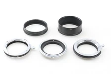 [MINT] Nikon Model K Extension Tube Ring Set w/K1 K2 K3 K4 K5 From JAPAN
