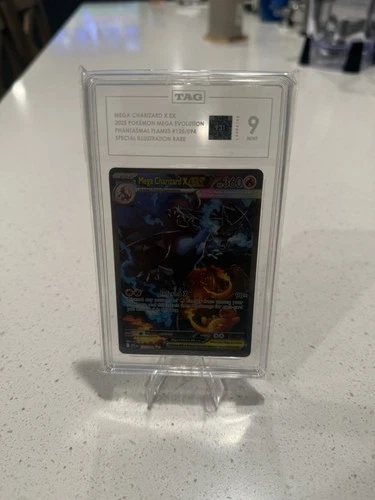 Mega Charizard x ex 125/094 TAG 9 Possible PSA 10