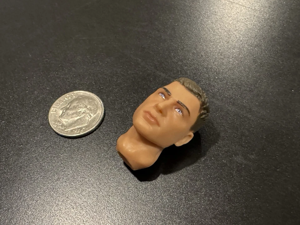 G.I. Joe Классифицированный ПОЛИЦЕЙСКИЙ 6 «масштаб мужской головы с шеи стержень белый 1/12 новом - Изображение 2 из 4