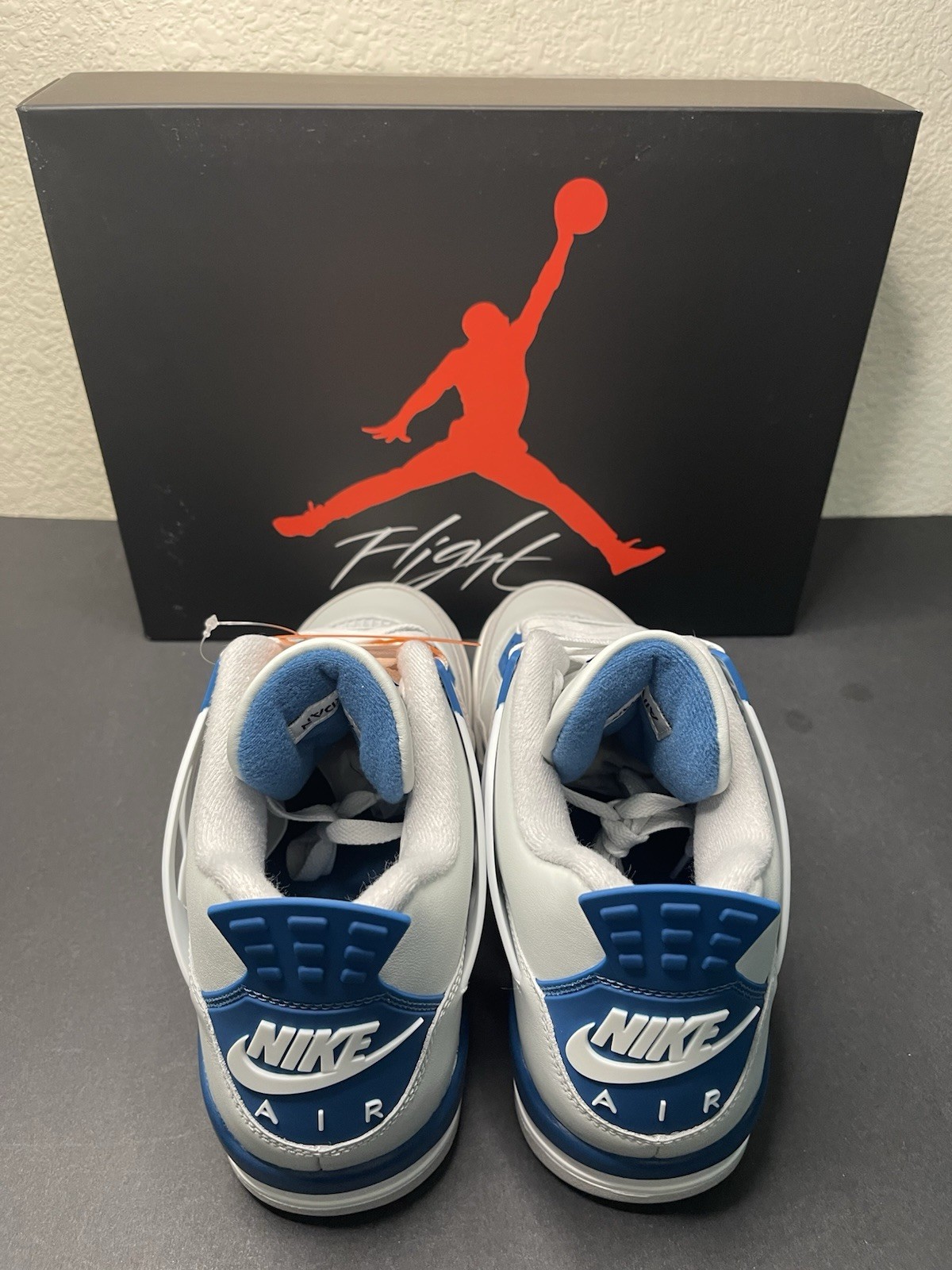 SAOLA Air Jordan 4 Retro Blu Militare 2024 Taglia 10M FV5029 141 (4)