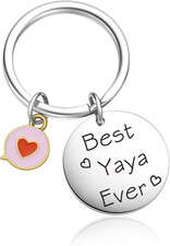 Yaya Gifts for Grandma Keychain Mimi Keychain