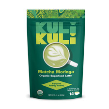 Matcha Moringa Organic Superfood Latte - Matcha Green Tea Powder for Natural Caf