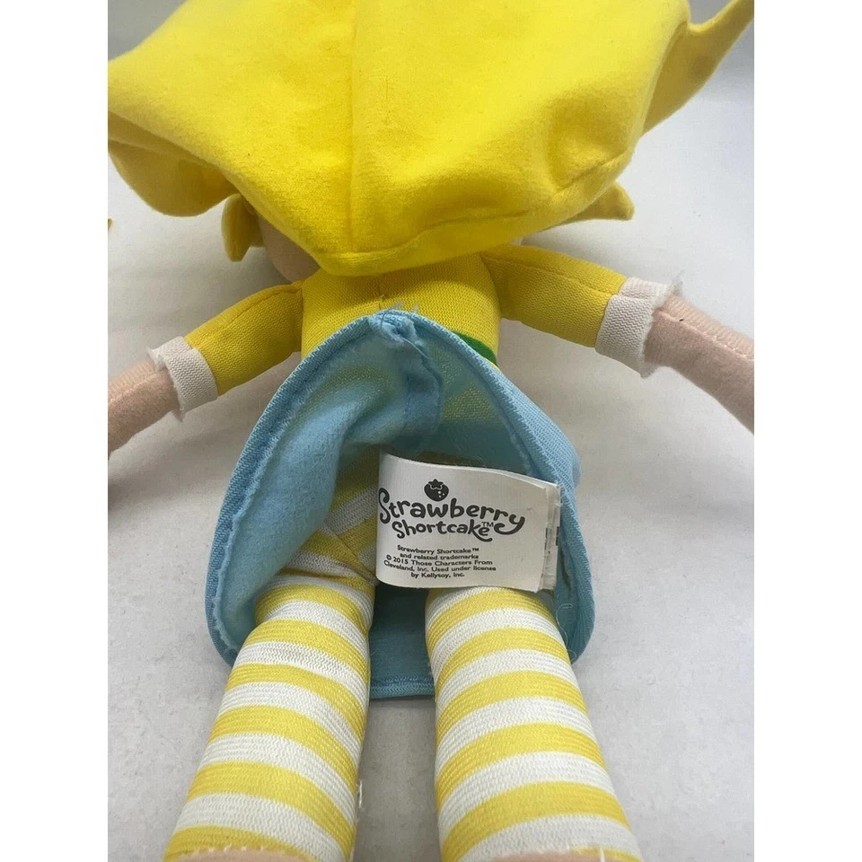 Strawberry Shortcake Yellow Lemon Meringue Plush Doll Kellytoy 13" - Изображение 3 из 3