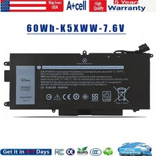 71TG4 K5XWW Laptop Battery For Dell Latitude 5289 7389 7390 2in1 Series 60wh