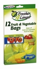 Sealapack Fresh For longer Fruit & Veg Bags 12 Pk