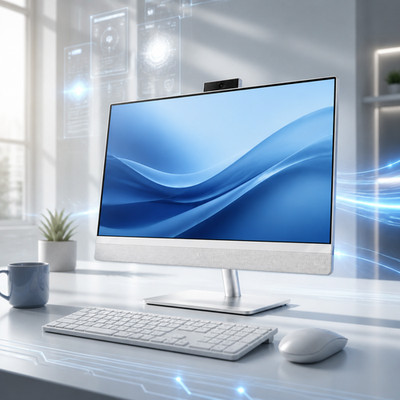 Dell 24 EC24260 All-in-One 23.8'' Touchscreen IPS FHD U7-355 Upto 64G RAM 4TB SSD