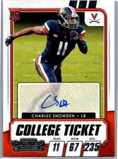 2021 Panini Contenders Draft Picks #179 Charles Snowden