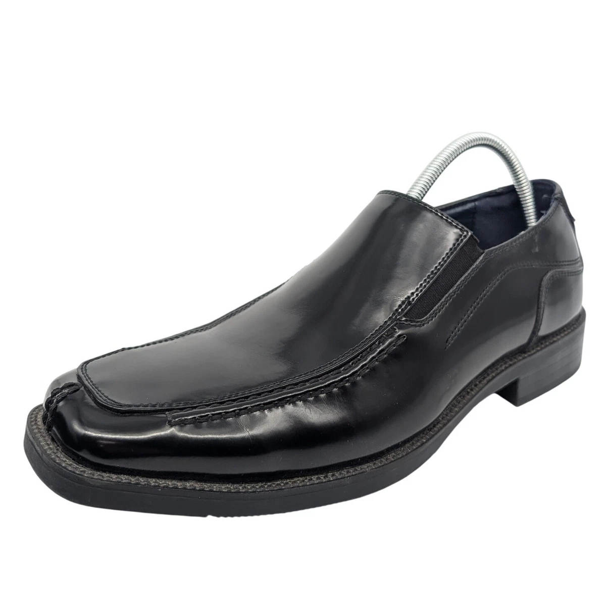 Bacco Bucci Made in Italy Black Perforated Loafers Sz13 (shoe10) Bacco Bucci Shoes for Men for sale | eBay main image 3