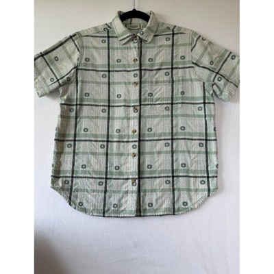 Vintage Y2K Classic Elements Button Up Shirt   Men's Medium | 100% Cotton