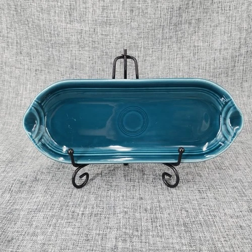 Fiesta Retired Juniper Relish Utility Corn Cob Tray 9.5" Free Shipping