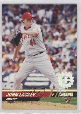 2008 Topps Stadium Club Retail First Day Issue John Lackey #48 0e2x