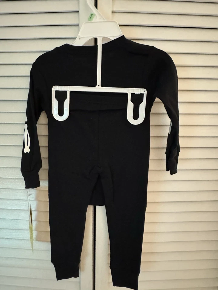 Carter's Halloween Brilla en la Oscuridad Esqueleto Pijama Bebé 18 Meses Nuevo con Etiquetas Foto 3 de 4