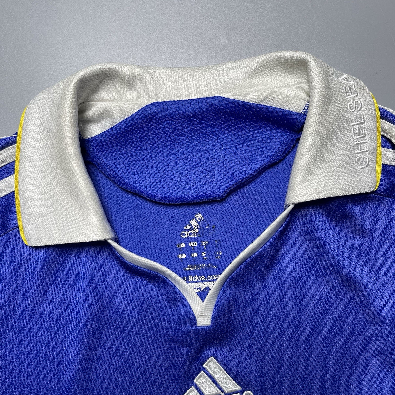 CHELSEA ADIDAS 2008/2009 FOOTBALL HOME JERSEY #18 QUARESMA SIZE “L” 656133