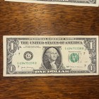 Five $1 Bills w/Over Ink on Number in Each Serial Number — photo 6