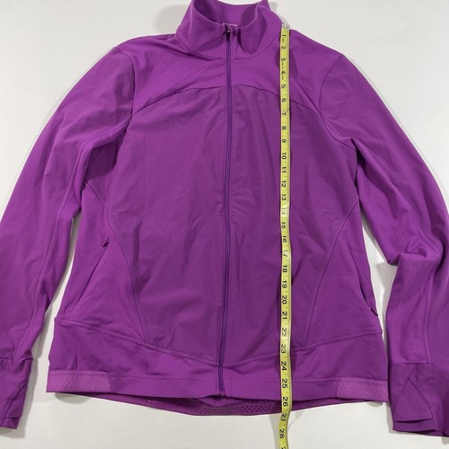 Duluth Avant Garden Jacket Purple Size Large Zip Front - Picture 5 of 5