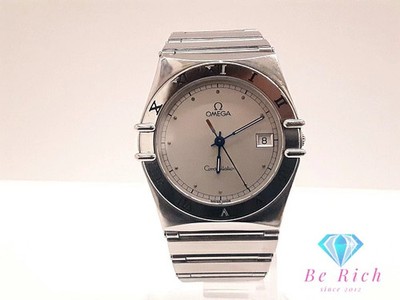 Omega Constellation Date 35mm SS Watch Silver Dial From Japan