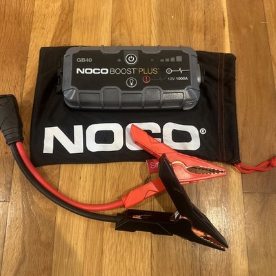 NOCO Boost Plus GB40 1000A 12V UltraSafe Portable Lithium Battery Jump Starter