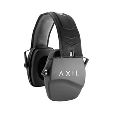 Axil TRACKR Passive Earmuff Ear Defenders Black Gun Sports Range Shooting