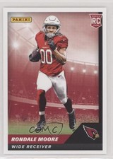 2021 Panini NFL Sticker & Card Collection Rondale Moore #91 Rookie RC 0b3. rookie card picture