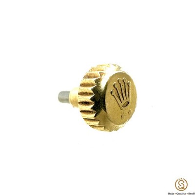 Rolex 24-531-8 Original Gold Crown Twinlock Datejust Lady Crown