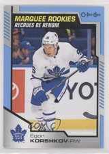 2020-21 O-Pee-Chee Marquee Rookies Blue Border Egor Korshkov #516 0b3