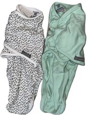 2 SwaddleMe Swaddle Pods For Newborn Polka Dot And Green