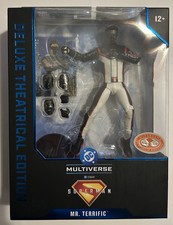 McFarlane DC Deluxe Theatrical Edition Mr. Terrific Red Platinum Edition