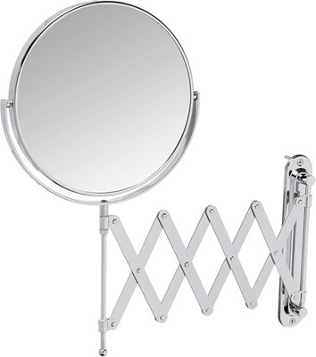Two-Sided Wall-Mounted Makeup Mirror - Makeup Mirror with 7X Magnification &