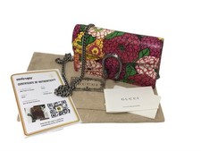 GUCCI X KEN SCOTT DIONYSUS MINI BORSA A TRACOLLA IN PELLE STAMPA FLOREALE (EPJ030511)