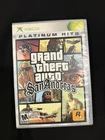 Grand Theft Auto: San Andreas Platinum Hits Video Game (Microsoft Xbox, 2005)
