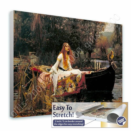 The Lady Of Shalott von Waterhouse | Leinwand (gerollt) | Wandbild Kunstwerk Bild - Bild 5 von 21