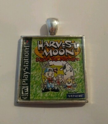 Retro Gaming Necklace And Keyring Playstation PS1 Silent Hill