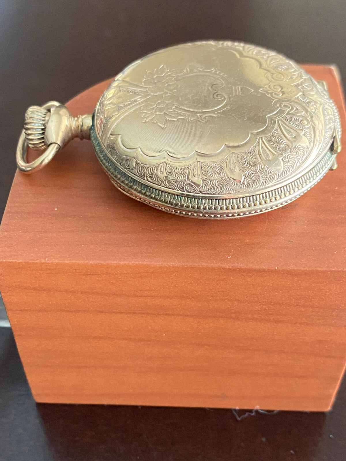 VINTAGE 6S ELGIN POCKET WATCH, GR. 216, KEEPING TIME, YEAR 1900, 15