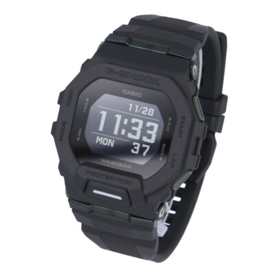 G-SHOCK GBD-200UU ブラック CASIO G-SHOCK GBD-200UU-1 GBD-200 GBD G-SQUAD Bluetooth Quartz