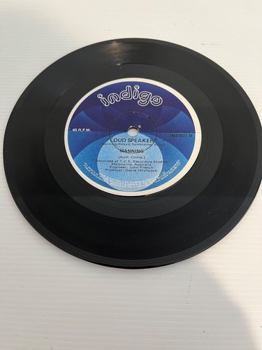 Manning When A Man Loves A Woman/Loud Speaker 7" Vinyl Single Vintage 1977 - Picture 2 of 2