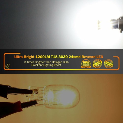 4x SAWE Blanco 921 T15 24smd LED Luz de Retroceso para Ford F15 Dodge Ram 1500 - Imagen 4 de 7