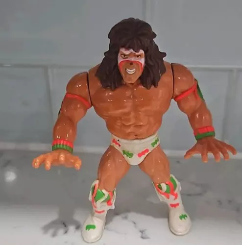 WWF Hasbro Ultimate Warrior Series 2 Wrestling Action Figure 1991 Vintage 