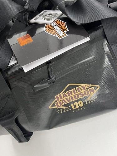 Harley-Davidson 120th Anniversary 29 in. Waterproof Wheeling Large Duffel Bag - Picture 9 of 11