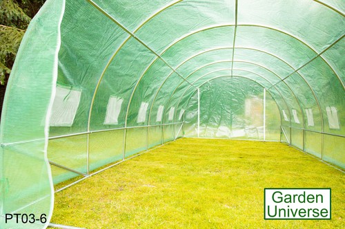 Polytunnel Gardening Greenhouse 8 Sizes By Garden Universe poly tunnel 3m - 10m - Picture 82 of 108