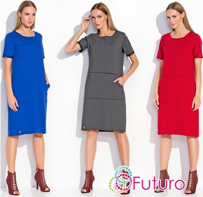 plus size shift dress with pockets